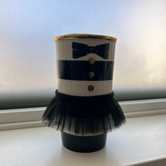 2013 Starbucks X Alice and Olivia Tuxedo Tutu Coffee Travel Tumbler - Picture 1 of 4